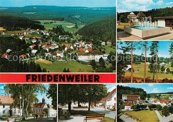 Friedenweiler Brunnen Fliegeraufnahme