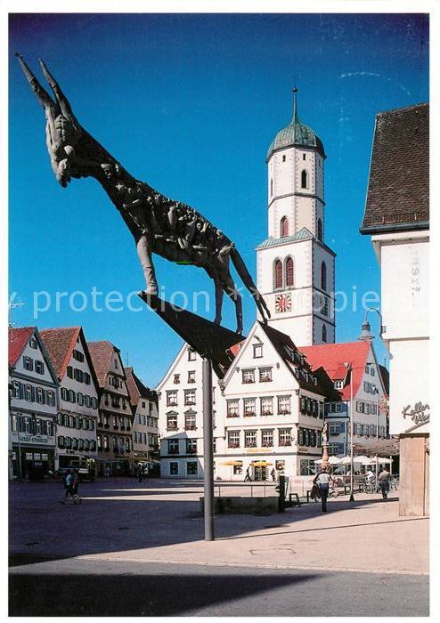 Biberach Riss Martinskirche Lenkscher Eselkulptur Mar