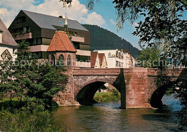 Calw Nikolauskapelle Nagoldbrücke
