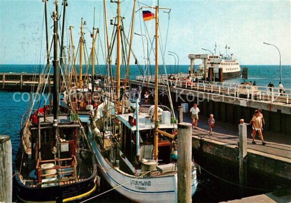 Sylt Hafen Autofähre