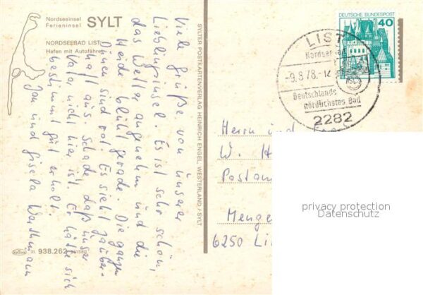 Sylt Hafen Autofähre – Bild 2