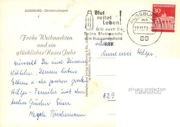 Augsburg Christusmarkt – Bild 2