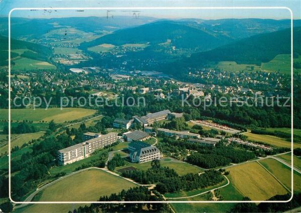 Bad Berleburg Fliegeraufnahme Herz-Kreislauf-Klinik O