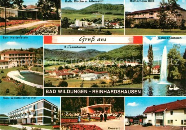 Reinhardshausen Kursanatorium Sanatorium Westfällischer