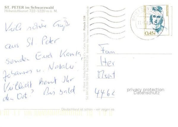 St Peter Schwarzwald Wallfahrtskirche Lindenberg Bertholdspl – Bild 2