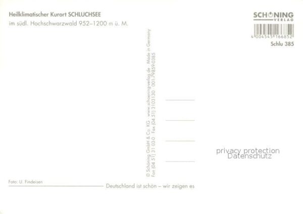 Schluchsee Fliegeraufnahme – Bild 2