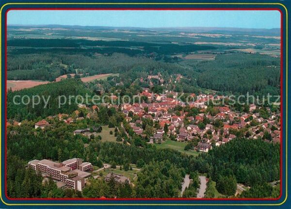 Koenigsfeld Schwarzwald Fliegeraufnahme