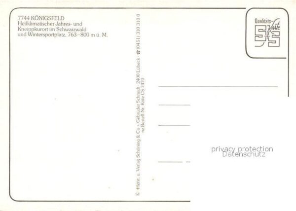 Koenigsfeld Schwarzwald Fliegeraufnahme – Bild 2