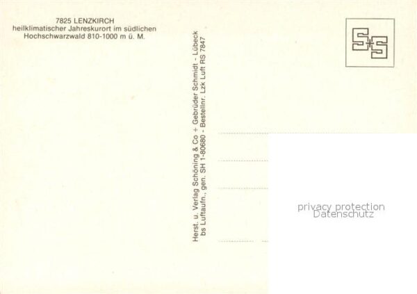 Lenzkirch Fliegeraufnahme – Bild 2