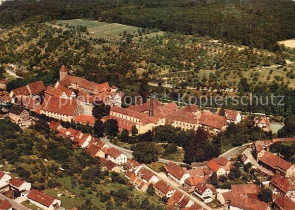Maulbronn Fliegeraufnahme Zisterzienserkloster