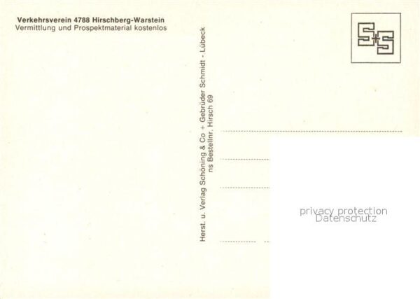 Hirschberg Warstein Sauerländer Hof Panorama Erholungsheim – Bild 2