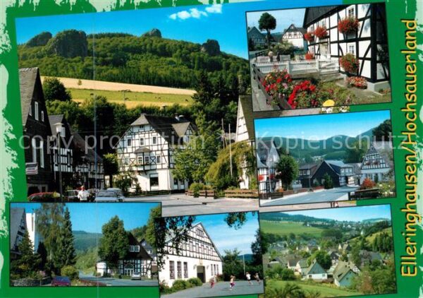 Elleringhausen Sauerland Orts und Teilansichten