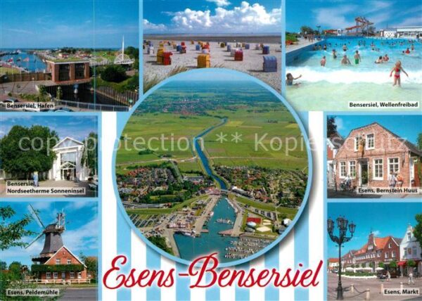 Bensersiel Hafen Nordseetherme Sonneninsel Peldemü