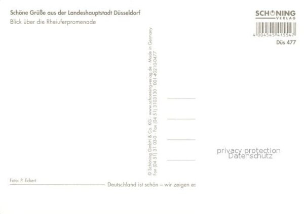 Duesseldorf Rheinuferpromenade Kirche – Bild 2