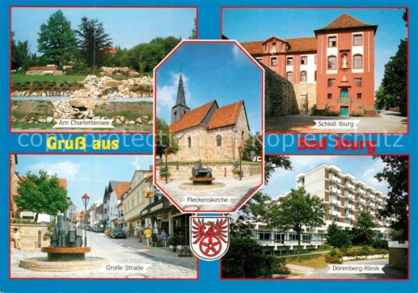 Bad Iburg Am Charlottensee Fleckenskirche Schloss