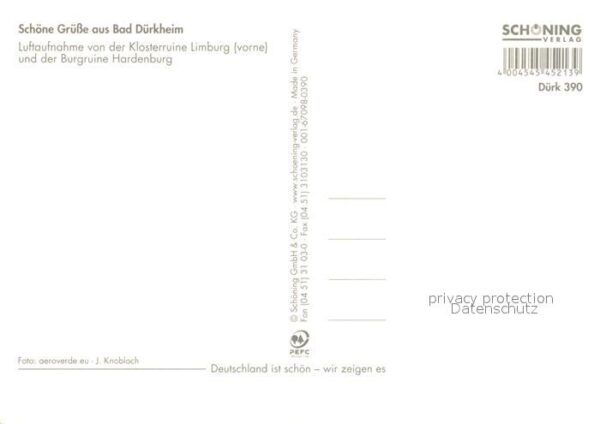Bad Duerkheim Fliegeraufnahme mit Klosterruine Limbur – Bild 2