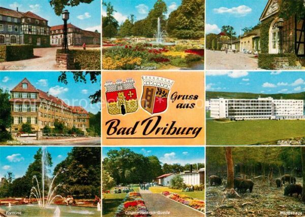 Bad Driburg Kurhäuser Kurpark Trinkhalle Stellbergh