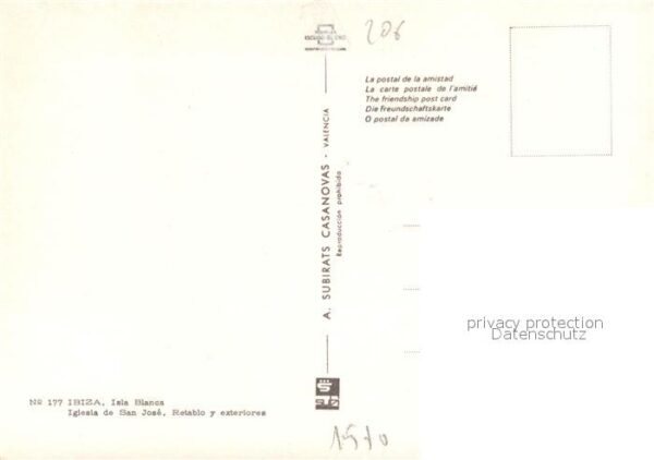 Ibiza Islas Baleares Iglesia San Jose Retable y exteriores – Bild 2