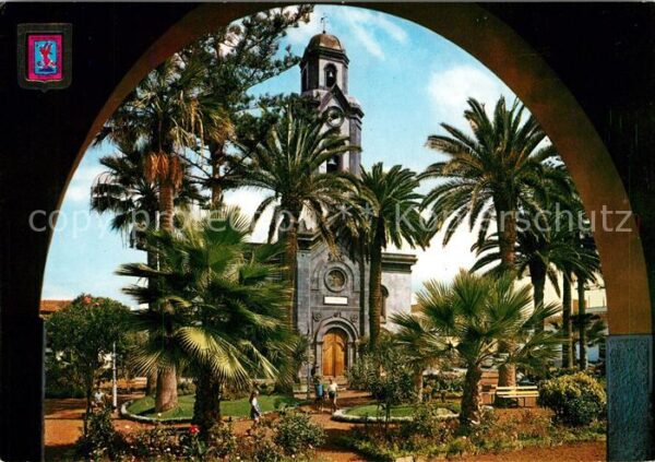 Puerto de la Cruz Iglesia y Plaza de Ntra Sra de la Pena