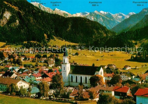 Hindelang mit Bad Oberdorf und Östrachtal