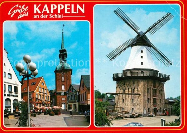 Kappeln Schlei Marktplatz Mühlen