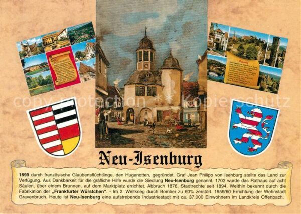 Neu-Isenburg Marktplatz Kirche