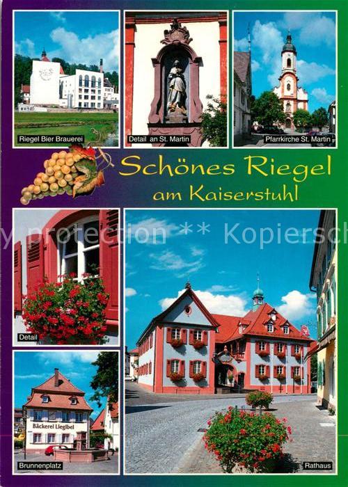 Riegel Kaiserstuhl Riegeler Brauerei Detail an St Martin P