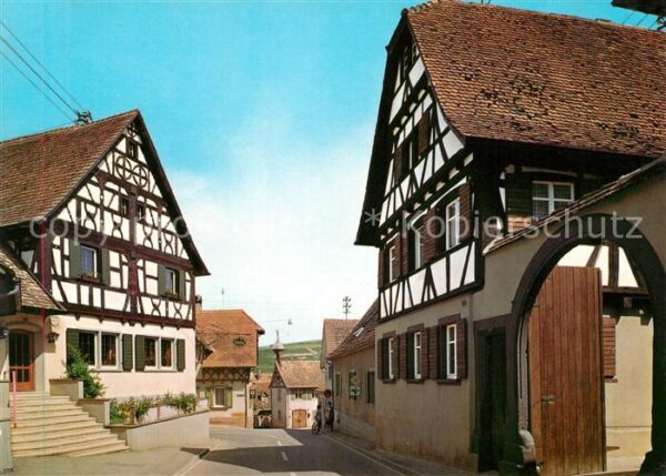 Kiechlingsbergen Ältestes Fachwerkhaus am Kaiserstuhl