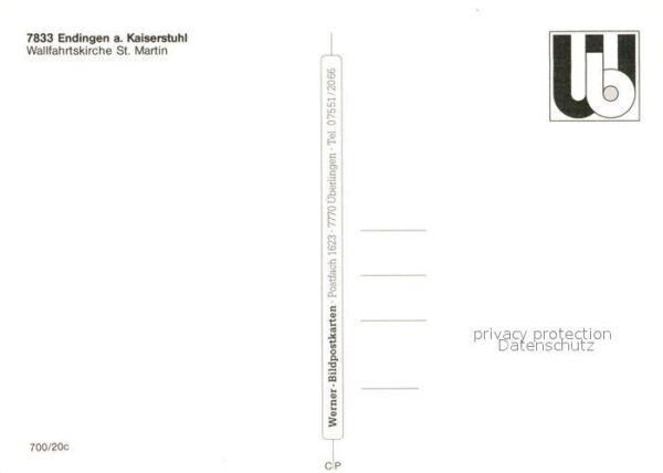 Endingen Kaiserstuhl Wallfahrtskirche St Martin – Bild 2