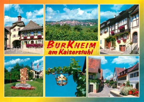 Burkheim Kaiserstuhl Stadttor Panorama Winzergenossenschaft