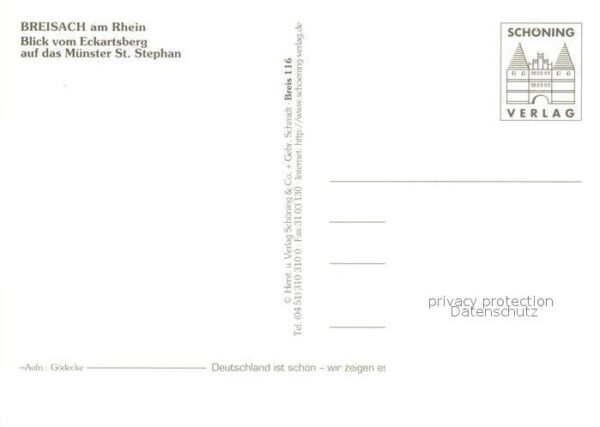 Breisach Rhein Stephansmünster Rheinpartie – Bild 2