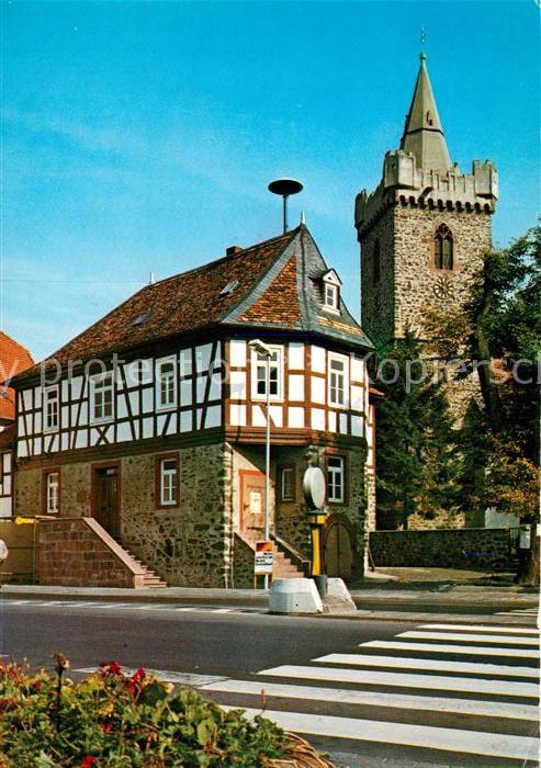 Bruchkoebel Altes Rathaus und Kirche