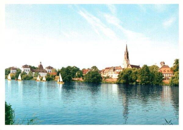 Hanau Main Schloss Philippsruhe Friedenskirche Mai