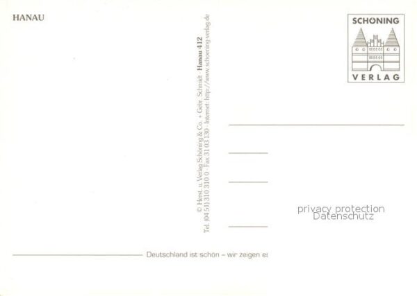 Hanau Main Rathaus Stadthalle Kesselstadt Altstädt – Bild 2