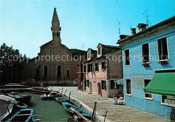 Burano Cattedrale e Rio di Terranova