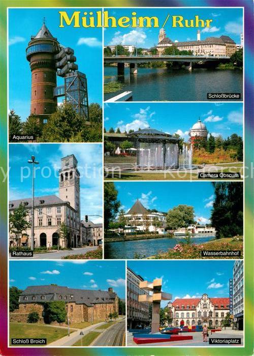 Muelheim Ruhr Aquarius Schlossbrücke Rathaus Camera O