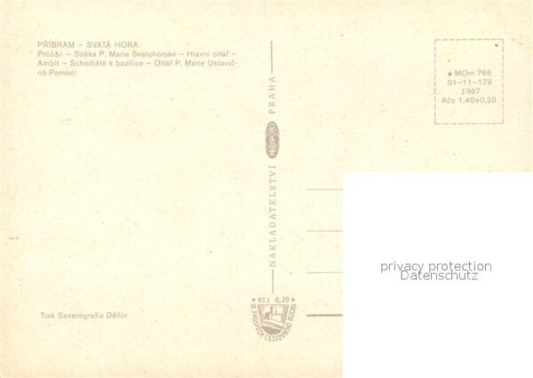 Svata Hora Pruceli Soska Marie Svatohorske Hlavni – Bild 2
