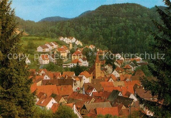 Velden Mittelfranken Ortsansicht