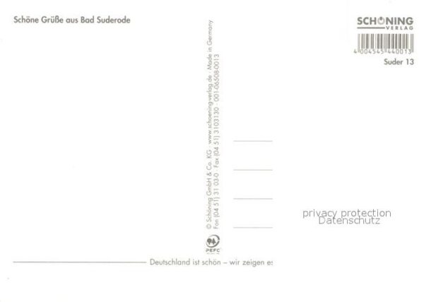 Bad Suderode Kurhaus Quellentempel Strassenpartie – Bild 2