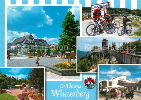 Winterberg Hochsauerland Stadtplatz Mountain Bike Park Hochbrück