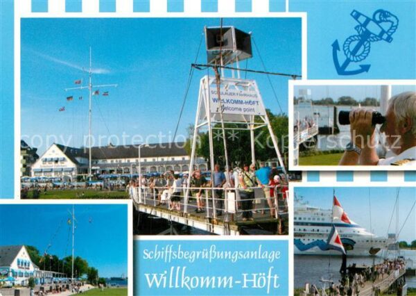 Wedel Pinneberg Willkomm Höft Schiffsbegrüssung Kreuzfa