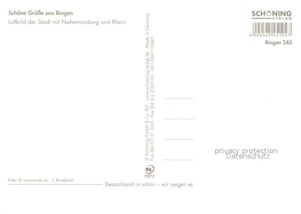 Bingen Rhein Fliegeraufnahme – Bild 2