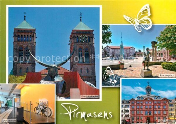 Pirmasens Pirminiuskirche Dynamikum Exerzierplatz