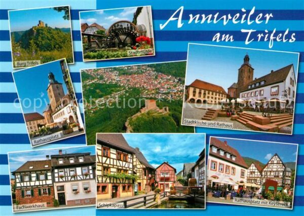 Annweiler Trifels Burg Trifels Stadtmühle Rathausplatz St