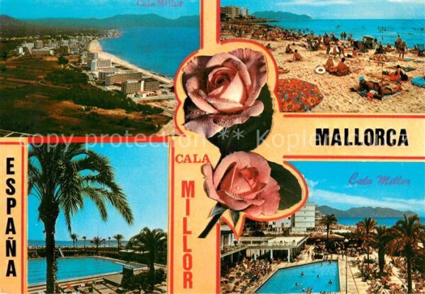Cala Millor Mallorca Strandpartien Swimmingpool