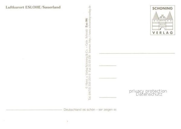Eslohe Sauerland Ortsmotive Panorama – Bild 2