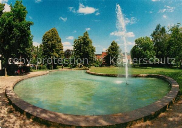 Korb Remstal Seeplatz Fontäne