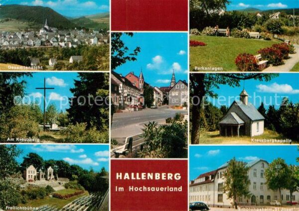 Hallenberg Gesamtansicht Parkanlagen Kreuzberg Fre