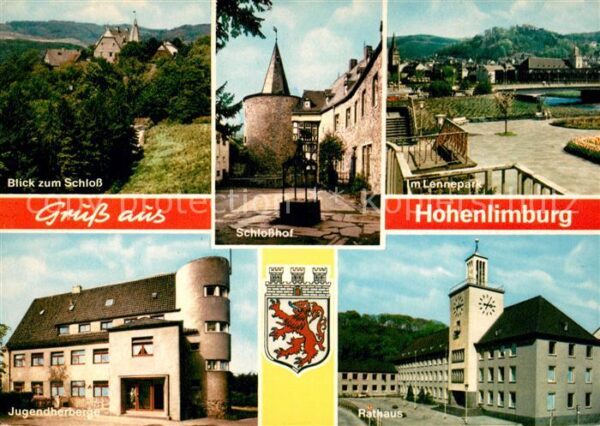 Hohenlimburg Schlossblick Schlosshof Lennepark Jugen