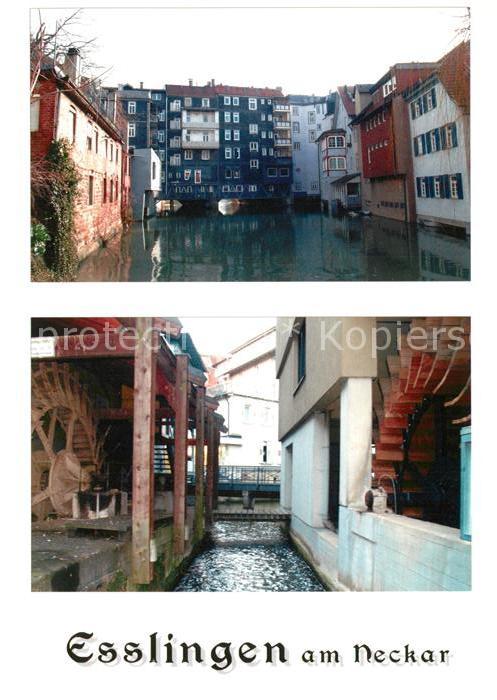 Esslingen Neckar Teilansicht Mühle